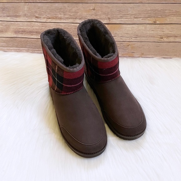 UGG Men’s Classic Mini Phillip Lim Flannel Check Boots - Picture 4 of 10